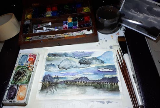 Core Skills- Watercolour- Landscape Art
