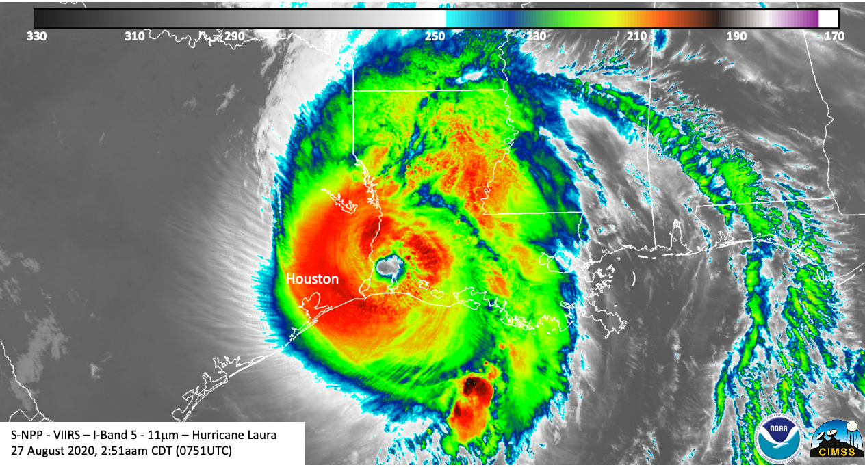 Hurricane Laura Aug 2020