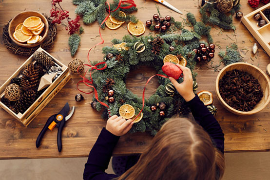 Christmas Wreath Making