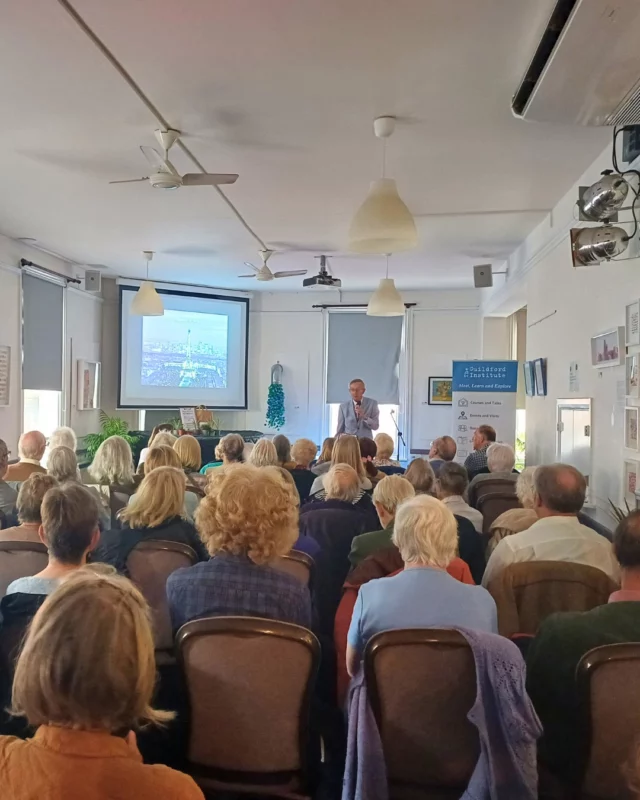 Learn something new in just an hour! Our afternoon talks explore a range of fascinating subjects. 

Find out about the premier aerobatics team in the world, discover the secret lives of butterflies, delve into the history of Painshill and explore the remarkable life of Morris Abbot, George Abbot’s younger brother. 

✈️ The History of the Red Arrows | 4 June, 3pm 
🦋 The Secret Lives of Butterflies | 25 June, 3pm 
🌳 The Creation and Restoration of Painshill, Surrey | 2 July, 2pm 
⛵️ Sir Morris Abbot and the Spice Trade | 9 July, 3pm 

🔗 Visit the link in bio to find out more and book.

#guildford #surrey #talks #afternoontalks #talksprogramme #learnsomethingnew #juneevents #julyevents #whatson #redarrows #butterflies #secretlivesofbutterflies #painshill #painshillsurrey #sirmorrisabbot #adulteducation #communityhub #artseducationcommunity