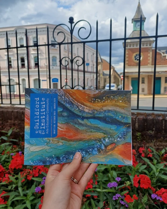 It’s launch day 🚀 Our new brochure is out now, jam-packed with 130 events taking place from October to March. 

Filled with opportunities to learn, create, be entertained and more, our programme of activities also provides those all-important moments to meet and form genuine connections with others. 

✨ Browse our digital brochure via www.guildford-institute.org.uk or pick up a copy from our building. ✨

A huge thank you to our generous programme sponsors @experiencegford and Cheyney Goulding, who’ve provided invaluable support in helping us to produce our bumper brochure!

🎨 Brochure cover: Arabian Nights by @askagough