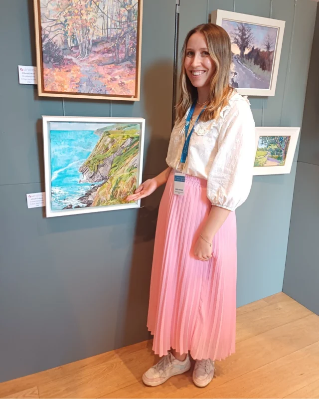 We're delighted to be sponsoring an award once again for @guildfordartsocietyofficial's annual Summer Exhibition. 🎨

This year’s winner of The Guildford Institute Award, chosen by our Marketing & Comms Officer Emma, is ‘Coastal Crescendo’ by @allisongraham465. 🌊 🏆

This stunning mixed media piece beautifully captures the coastline, with its clever use of sheet music drawing attention to the headland. A very aptly named piece! Allison has won a year’s free membership with us. 

📍 Visit the exhibition at St John’s Centre in Merrow, full of spectacular art.
⏰ Open daily, 10am – 6pm until Sunday 10 August, with free entry. The perfect weekend plan!

#guildford #surrey #guildfordartsociety #gas2025 #summerexhibition #artexhibition #artinguildford #artinsurrey #localartists #supportlocal #guildfordartists #surreyartists #whatson #augustevent #whatsoninsurrey